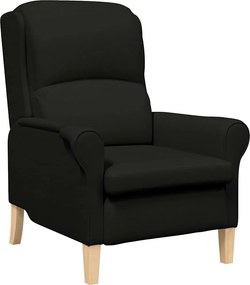 vidaXL karosszék Fekete 76 x 94 x 102 cm szövet
