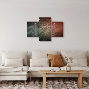 Kép - Kozmikus dodekagram (90x60 cm)