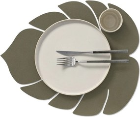 Öko bőr tányéralátét 35x42 cm Monstera Leaf Nupo – LIND DNA