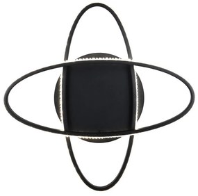 Fekete LED mennyezeti lámpa Lane – Trio