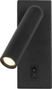 Italux Nova WL-46376-1-BK Fali lámpa 1x2.5W/LED 3000K 153lm IP20