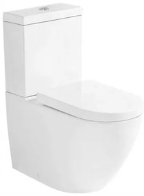 Mexen Lena monoblokkos wc leeresztő automatikás ülőkével, Fehér - 31051000