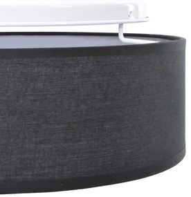 Mennyezeti lámpák Beépítve Fekete Ø 38 cm Szövet E27