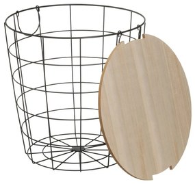 Kerek tárolóasztal szett 3 db-os 39x39 cm – Casa Selección