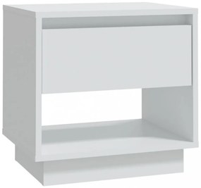 fehér forgácslap éjjeliszekrény 45 x 34 x 44 cm