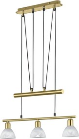 TRIO 371010308 LEVISTO Többágú Függesztett Lámpa Arany E14 IP20