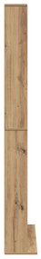 CD Szekrény Artisan Tölgyből - 101x23x177.5 cm Mérnöki Fából