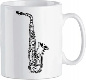 Nyomtatott bögre Zenész Szaxofon 330 ml