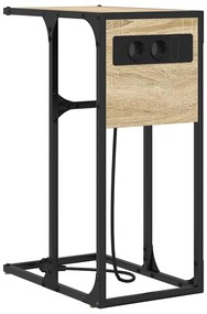 Éjjeli asztal sonoma tölgy Faanyag