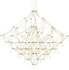 King Home CONSTELATION GOLD MSE1501100126 Függőlámpa 99x0,5W/LED 3000K 3960LM IP20