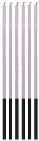 Magic Flame Lilac, Lila tortagyertya, gyertya szett 6 db-os