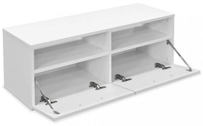 fehér faforgácslap TV szekrény 95 x 35 x 36 cm