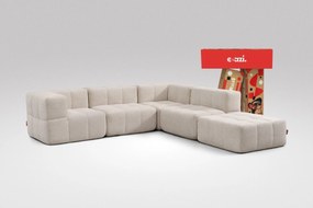 5 Teiliges Modulares Sofa – Beige