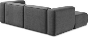 Szürke sarokkanapé (bal oldali-heverő résszel) Ekahi – Makamii