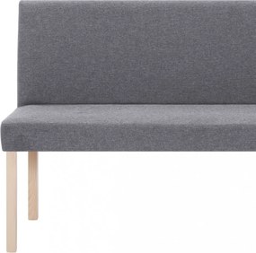 világosszürke poliészter pad 139,5 cm