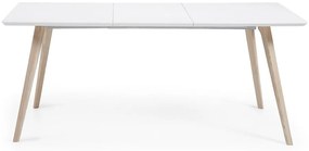 Bővíthető étkezőasztal hosszabbító asztallappal 90x140 cm Eunice – Kave Home