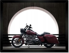 Poszterek keretben 40x30 Harley Davidson Motorkerékpár