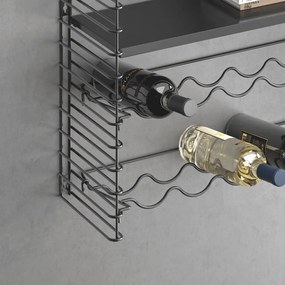 Fali polcos elem palacktartóval - Metaltex