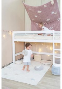 Rózsaszín mosható kézi szövésű pamut gyerek szőnyeg 140x200 cm Noah – Lorena Canals