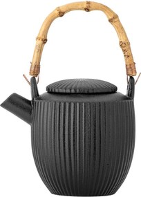 Fekete kőedény teáskanna 850 ml Neri – Bloomingville