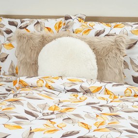 4Home Autumn Leaves pamut ágyneműhuzat, 140 x 200 cm, 70 x 90 cm
