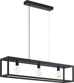 Eglo ELSWICK 49564 Függőlámpa 3x60W/E27
