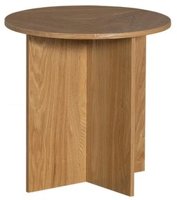 Kerek tárolóasztal szett 2 db-os ø 45 cm Lina – WOOOD