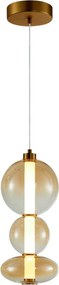 Italux Sonte PND-24352V-24W-AB-AMB Függőlámpa 1x24W/LED 3000K 2686lm IP20
