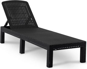 Fotel Ogrodowy ARIZONA Czarny Technorattan