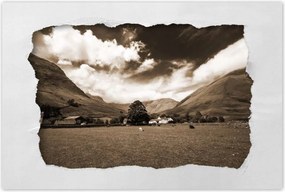 Poszterek 60x40 Ír táj Szépia