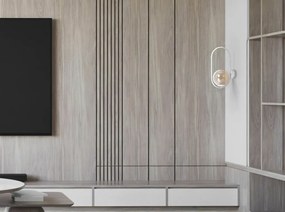 KAJA K-5308 ALMA Fehér Színű Fali Lámpa 1xE14 10W IP20