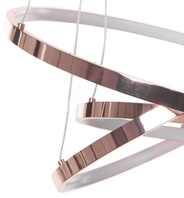 Rosegold fém LED függőlámpa ATREK  Beliani