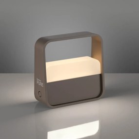 Paul Neuhaus modern asztali lámpa pure go barna pln4055-97