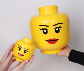 Tárolódoboz, mini, LEGO, Girl (L40331725)