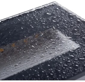 Kanlux 33695 - LED Beépített lámpa GLASI LED/3W/230V 4000K IP44 antracit