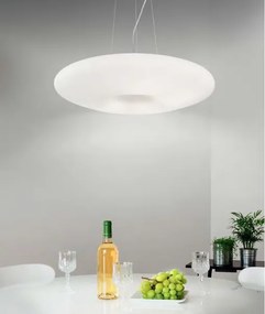 Ideal Lux - GLORY kábeles csillár, 3x E27/60W/230V, átm. 50 cm, fehér