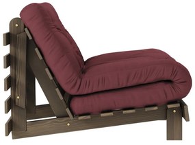 Borvörös fotel Roots – Karup Design