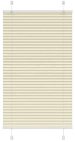 pliszírozott redőny krém 70x150 cm szövetszélesség 69,4 cm