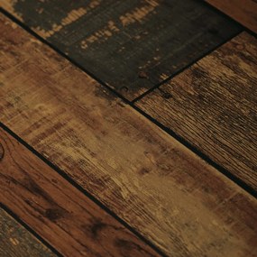 2 személyes old wood MDF étkezőgarnitúra 70x70x76 cm – AUT-O2122 OLW2