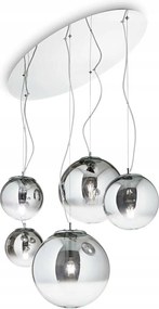 Ideal Lux Mapa Fade SP5 fĂŒggesztĂ©k 140759 E27 5x60W