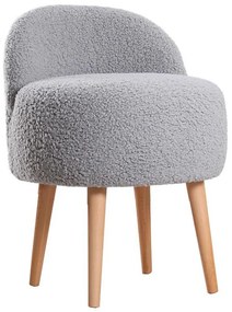 MIKI puff, átmérő 46 cm, szürke