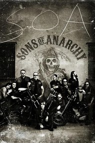 Plakát Sons of Anarchy - Vintage, (61 x 91.5 cm)