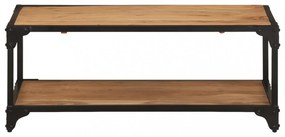 tömör akácfa dohányzóasztal 90 x 45 x 35 cm