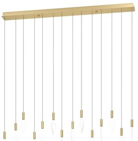 Eglo 390362 - LED Dimmelhető csillár zsinóron MIRADOR 14xLED/3,3W/230V arany
