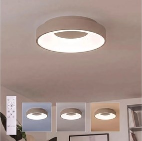 BRILAGI - LED Dimmelhető mennyezeti lámpa FALCON II LED/67W/230V átm. 40 cm bézs + távirányító