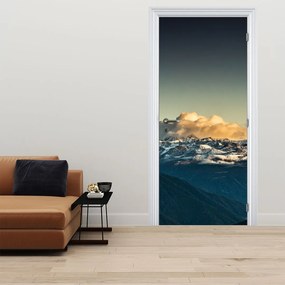 Fotótapéta ajtóra - A hegyek csúcsai (95x205cm)