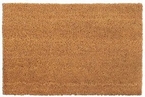 természetes színű rojtos kókuszrost lábtörlő 50 x 80 cm