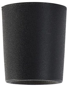 Modern mennyezeti spotlámpa fekete, LED-del IP55 - Livia