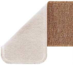Lépcsőszőnyegek Latex Párnázással Sárga 25x60 cm
