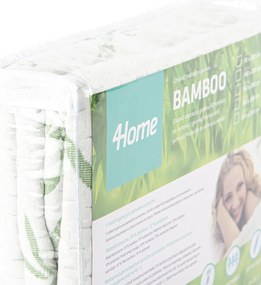 4Home Bamboo vízálló körgumis matracvédő, 90 x 200 cm + 30 cm, 90 x 200 cm